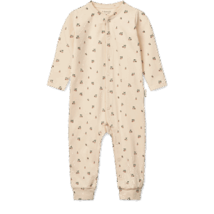 Birk Printed Pyjamas Jumpsuit Peach mini