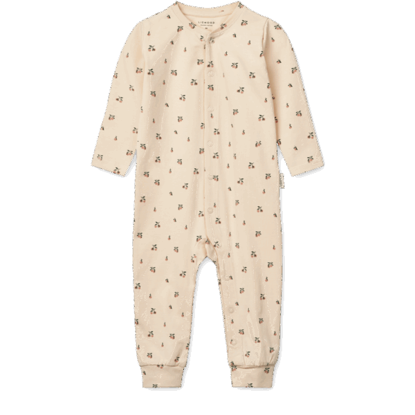 Birk Printed Pyjamas Jumpsuit Peach mini