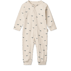 Birk Printed Pyjamas Jumpsuit  Mini whale