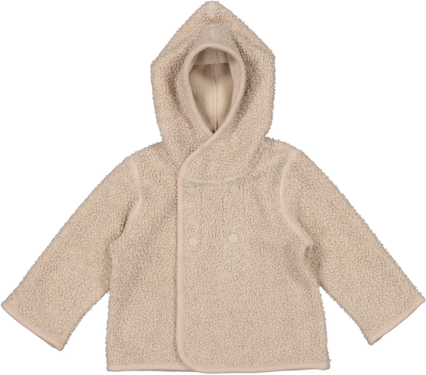 Jojoa Teddy jacket Oyster Grey