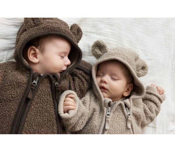 Robert Suit Teddy fleece Oyster Grey - Image 4
