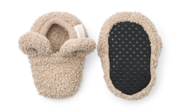 Abal Fleece booties  Oyster Grey - Image 2
