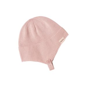 Knit baby hat Faded Rose