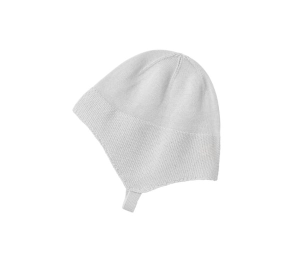 Knit baby hat  Color "Aluminium" - Image 2