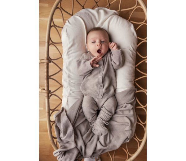Alia Blanket 70cm x 100cm Cashew Melange - Image 5