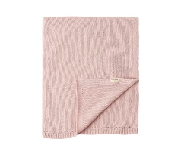 Alia Blanket 70cm x 100cm Faded Rose - Image 2
