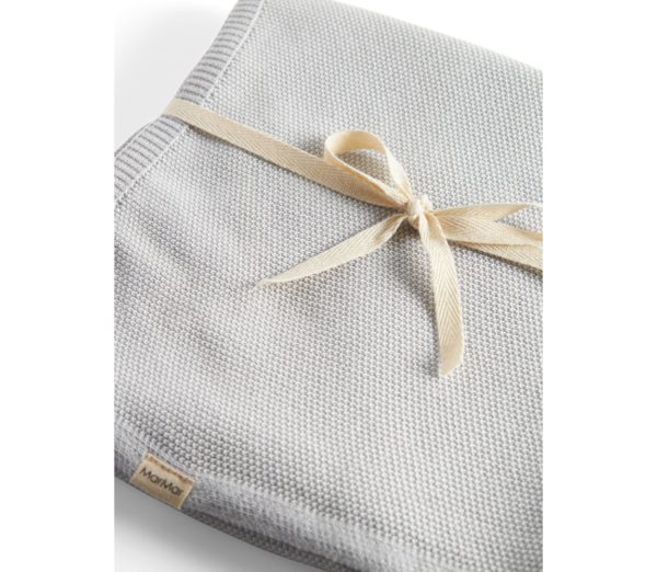 Alia Blanket 70cm x 100cm color "Aluminium"