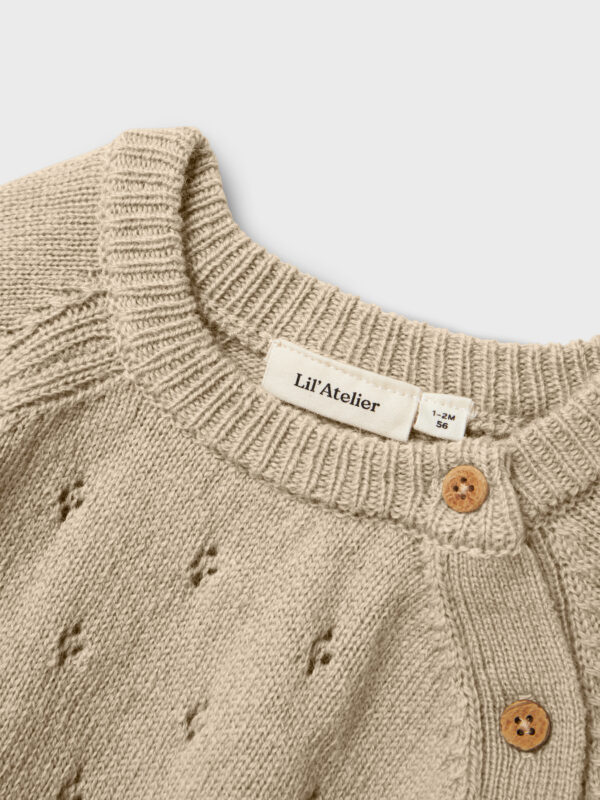 Wool baby Knit Cardigan - Image 3
