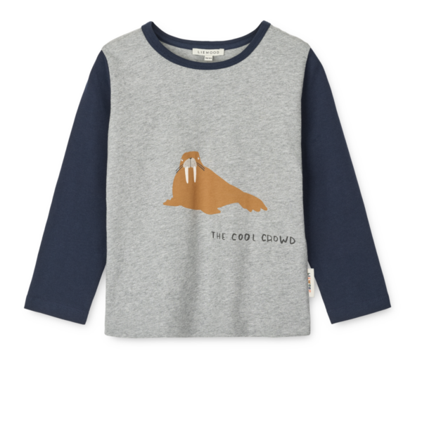 Apia Placement Longsleeve T-Shirt Walrus