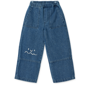 Cesar Placement Denim Pants