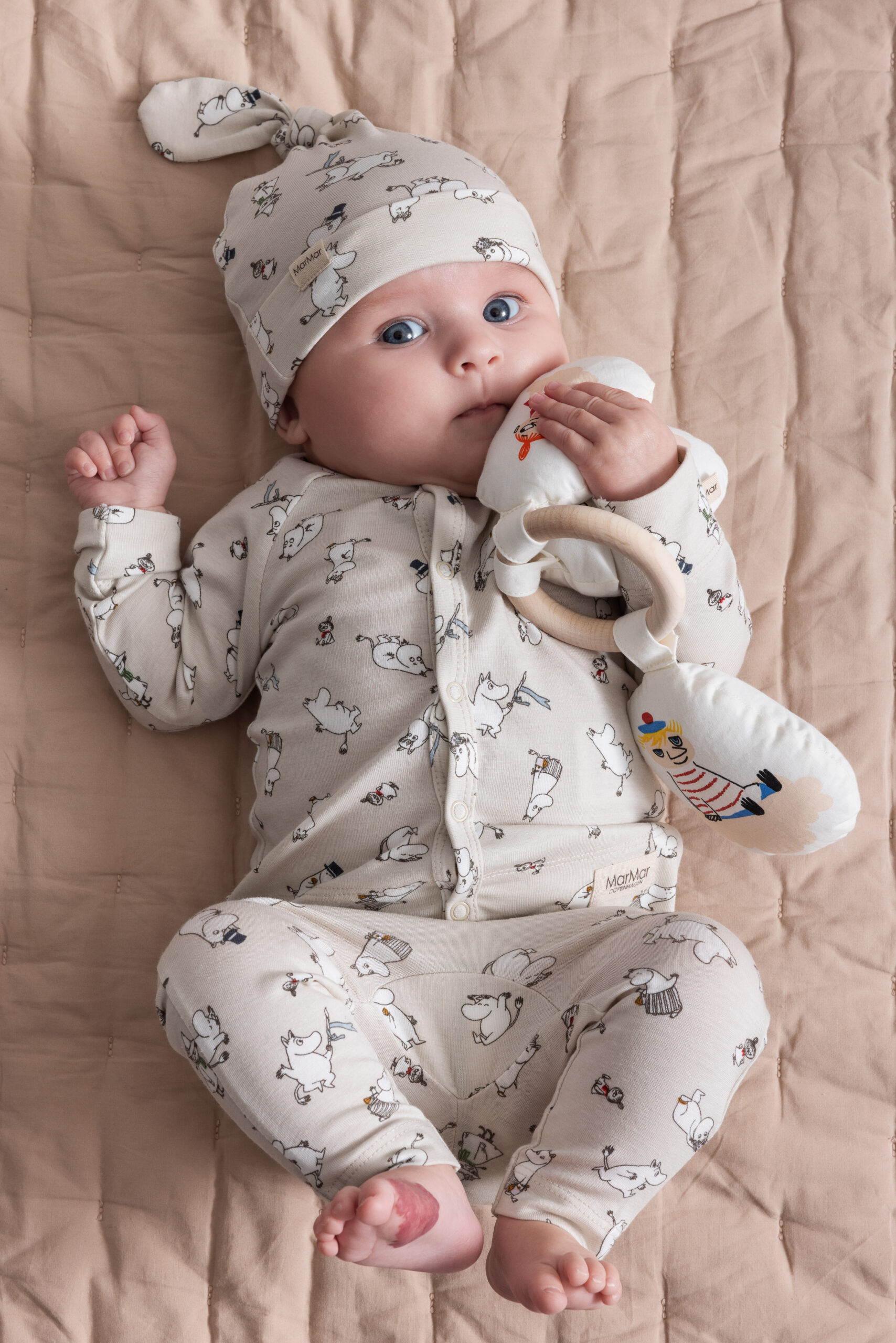 MarMar Copenhagen - Premature baby romper Moomin