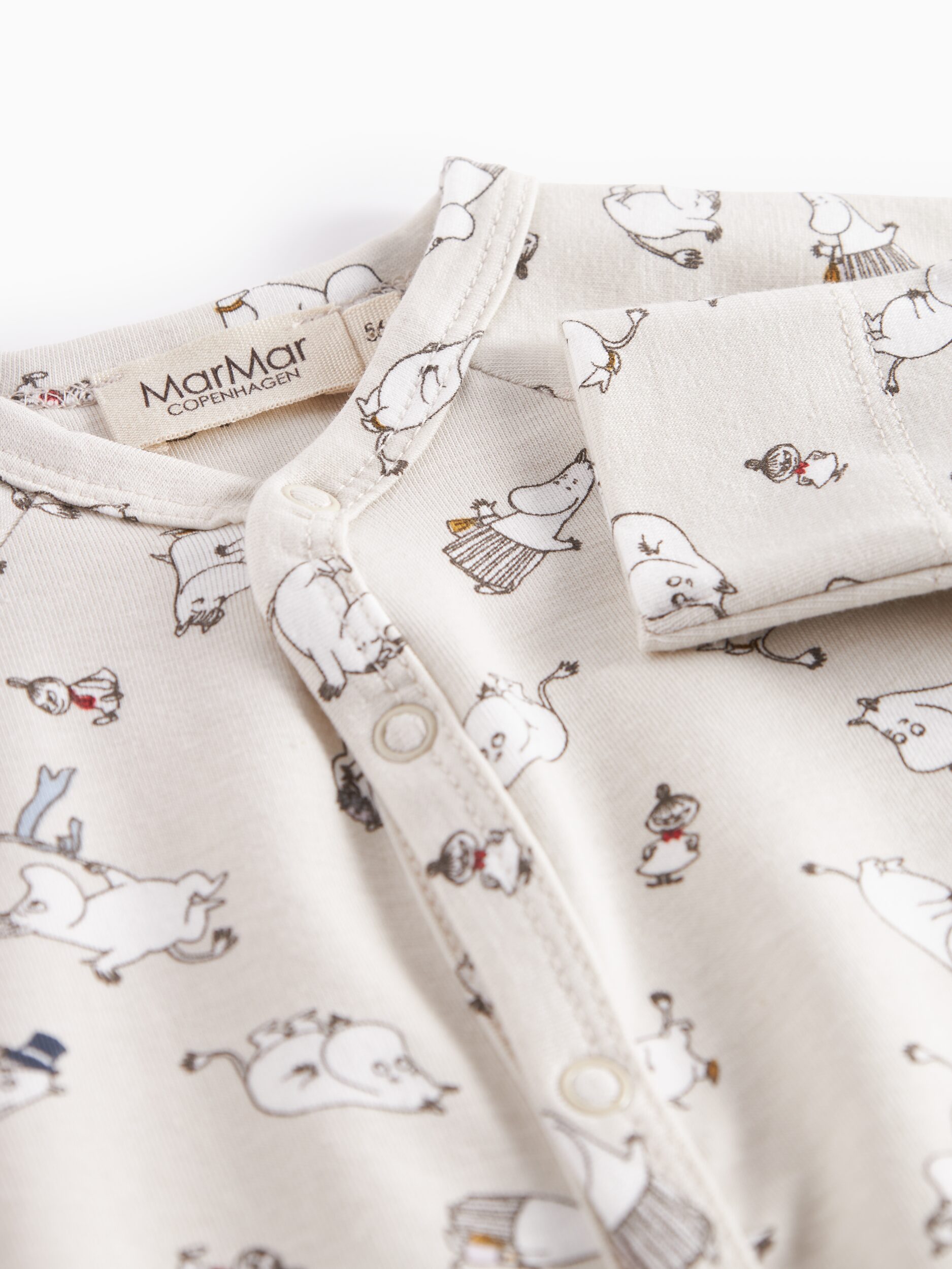 MarMar Copenhagen - Premature baby romper Moomin
