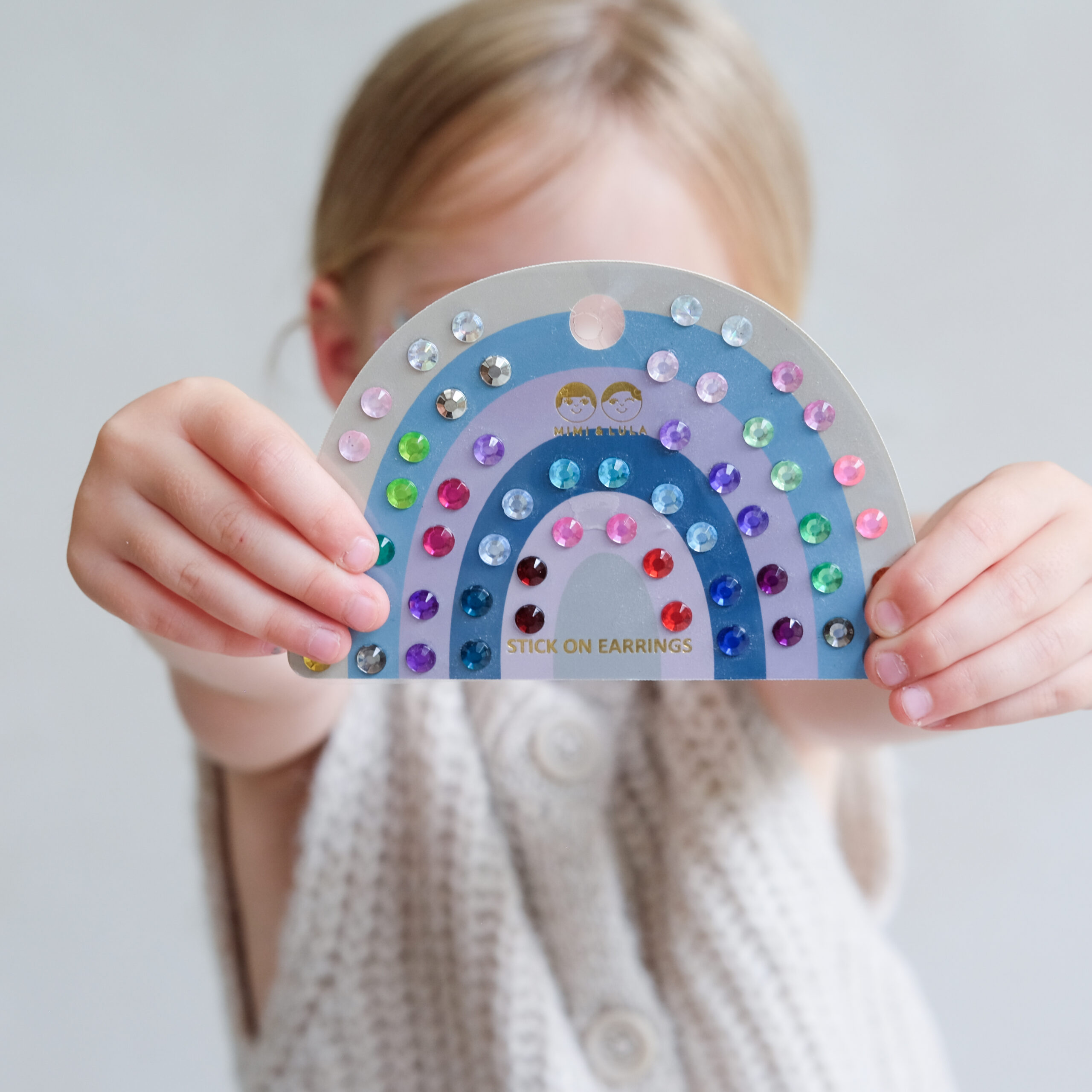 178004 38 bright gem stick on earrings