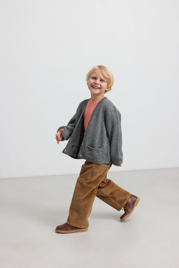 MarMar Copenhagen - Red Striped Plain long-sleeved T-shirt