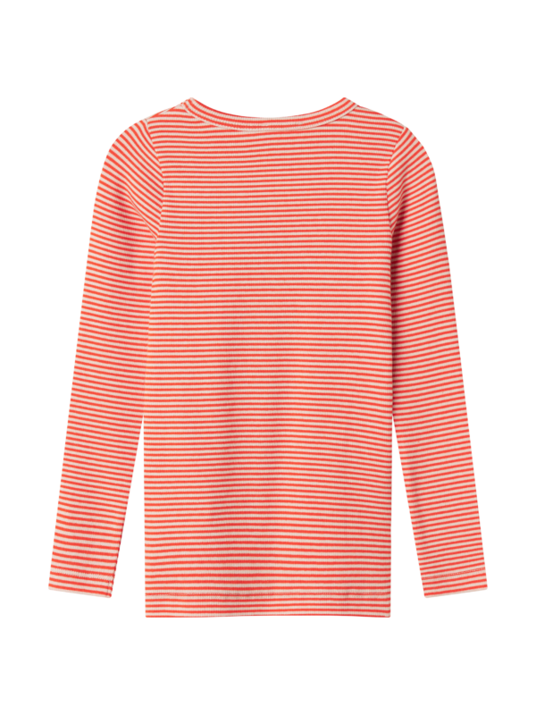 MarMar Copenhagen - Red Striped Plain long-sleeved T-shirt