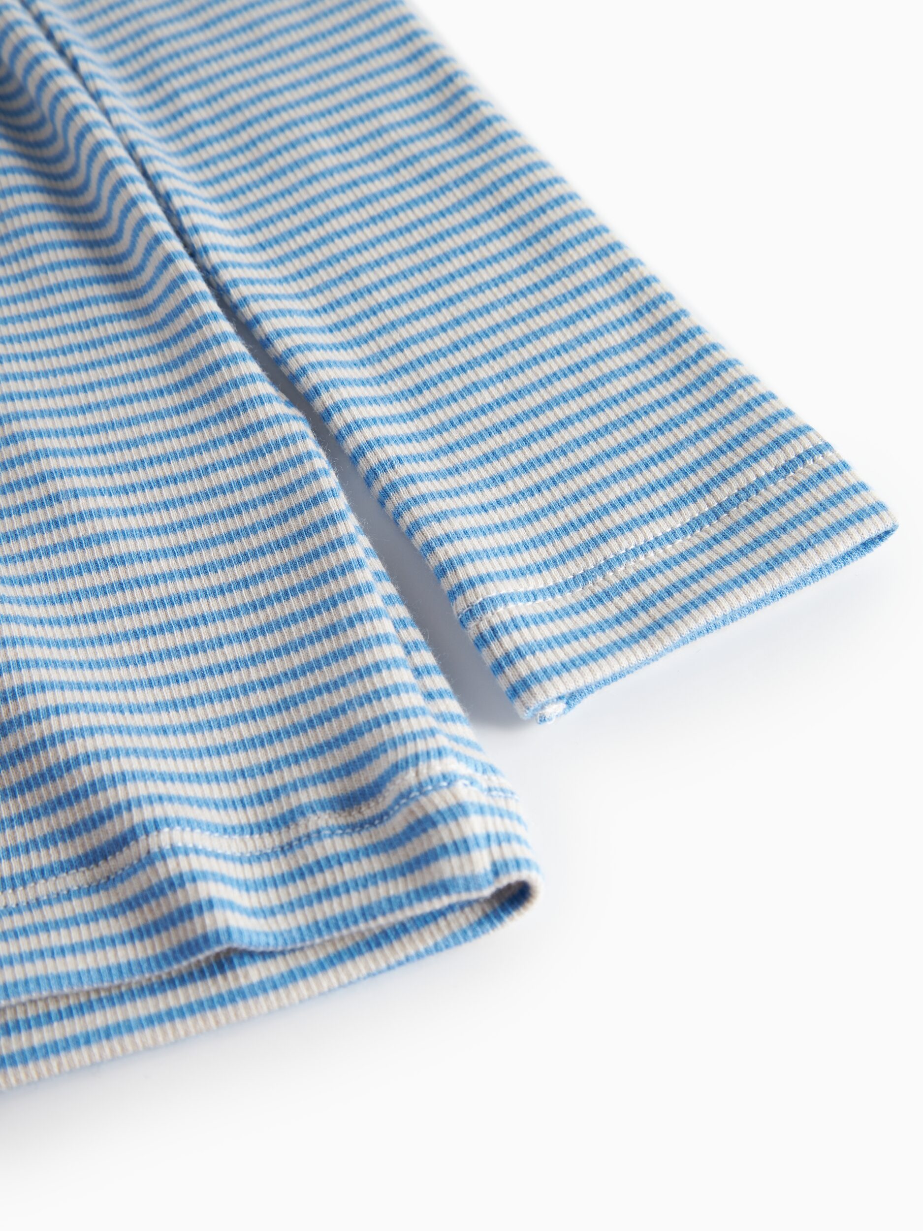 MarMar Copenhagen - Blue Striped Plain long-sleeved T-shirt very soft