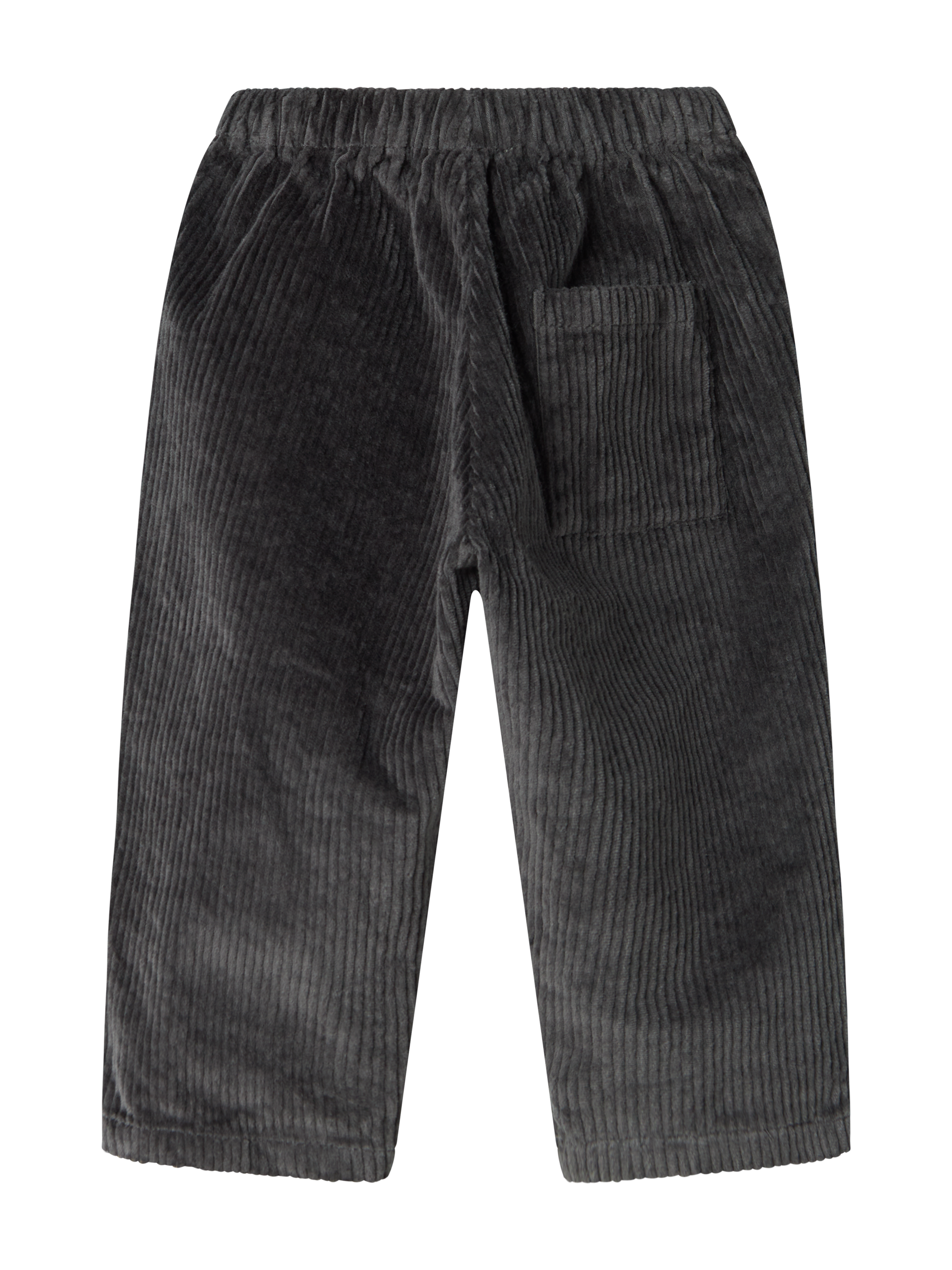 MarMar Copenhagen - Corduroy pants Palle, samt, soft, dark blue