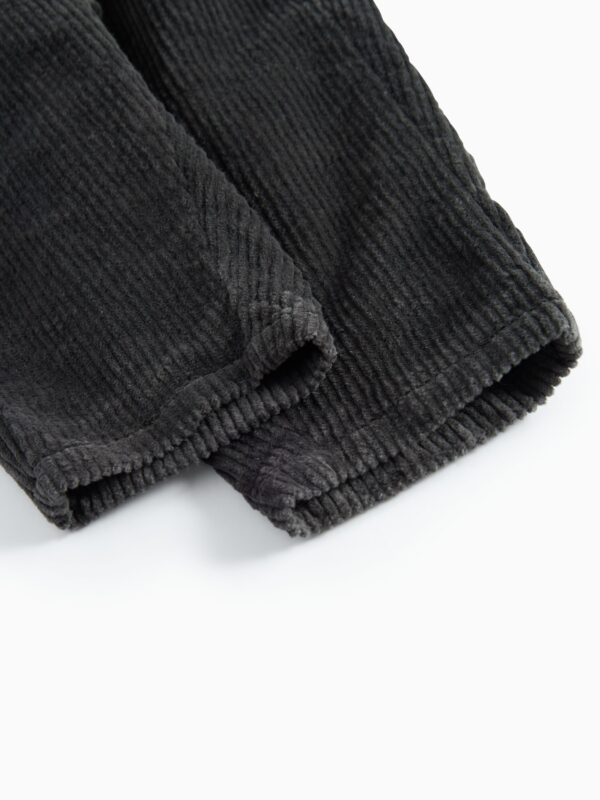 MarMar Copenhagen - Corduroy pants Palle, samt, soft, dark blue