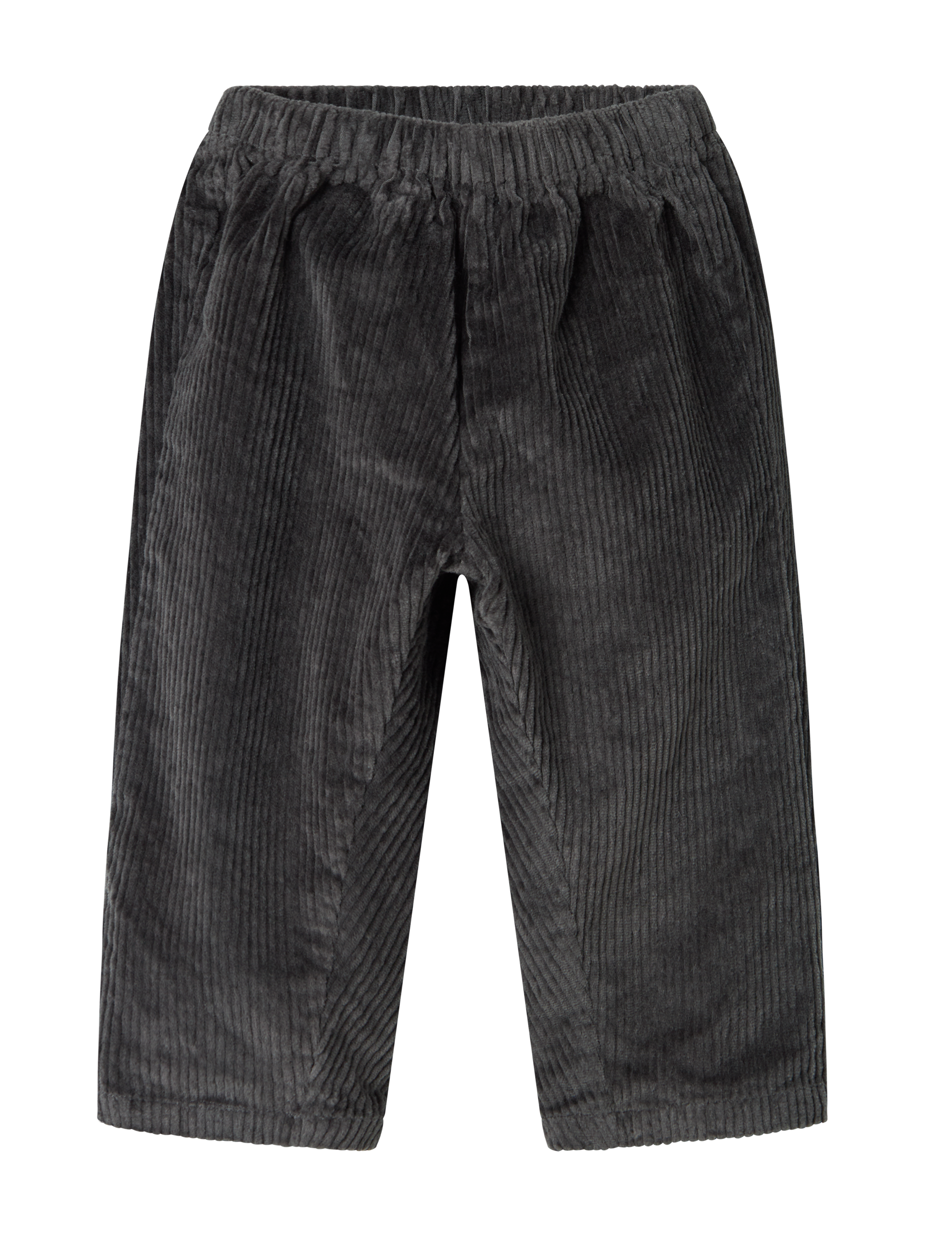 MarMar Copenhagen - Corduroy pants Palle, samt, soft, dark blue