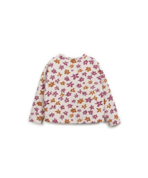 Play Up - Jersey T-shirt with print, floral T-shirt, bio cotton, organic cotton