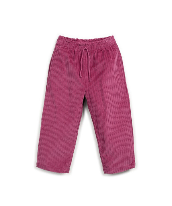 Play Up - corduroy trousers for girls, bio cotton, organic cotton