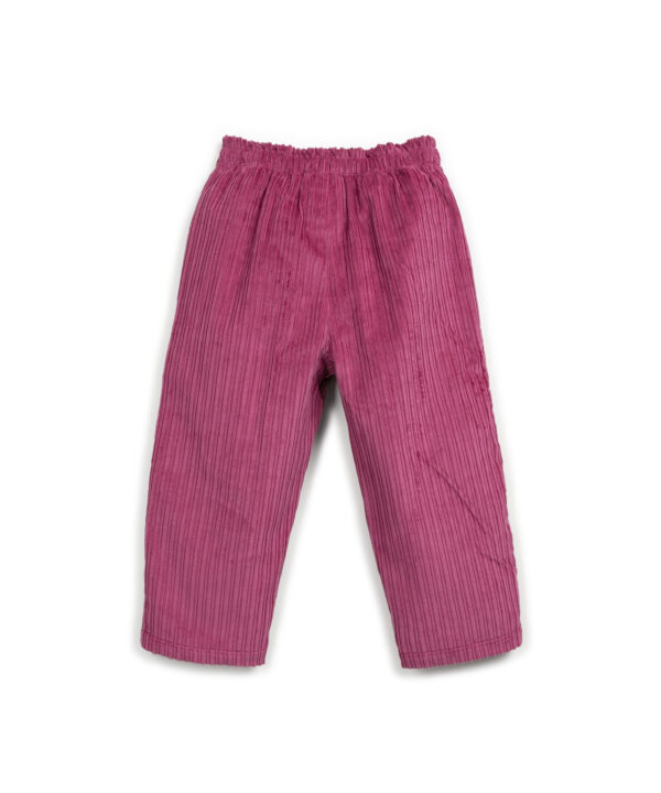 Play Up - corduroy trousers for girls, bio cotton, organic cotton