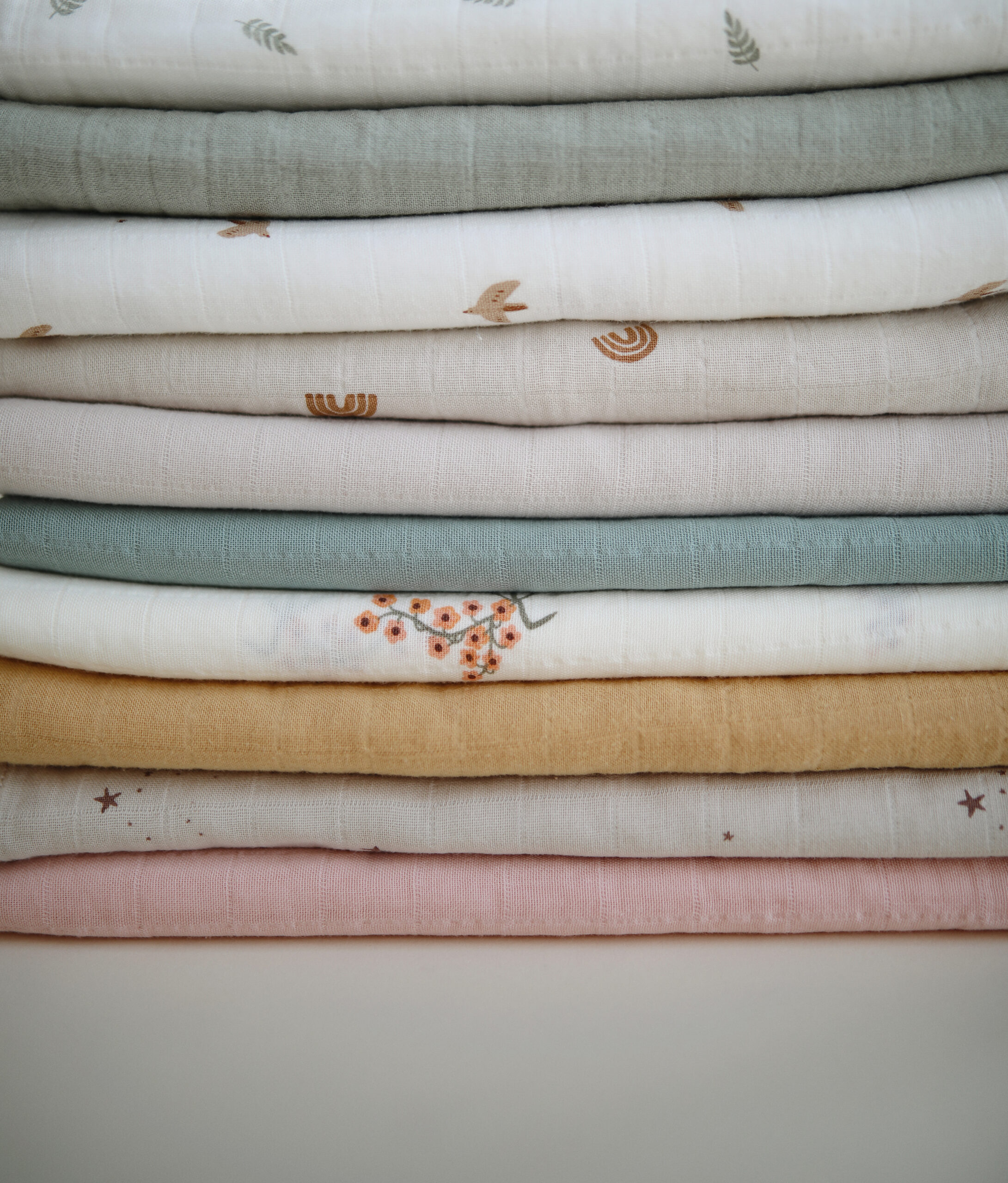 Mushie - Swaddle, organic cotton, big sized