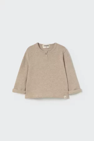 Cozmo - Soft Brushed Knit Baby Sweater - Remo, organic cotton