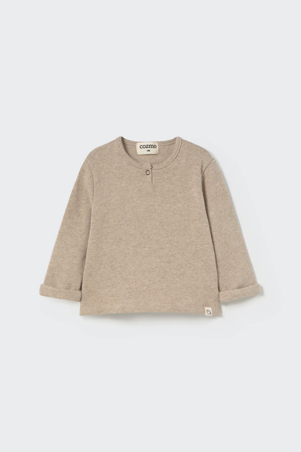 Cozmo - Soft Brushed Knit Baby Sweater - Remo, organic cotton