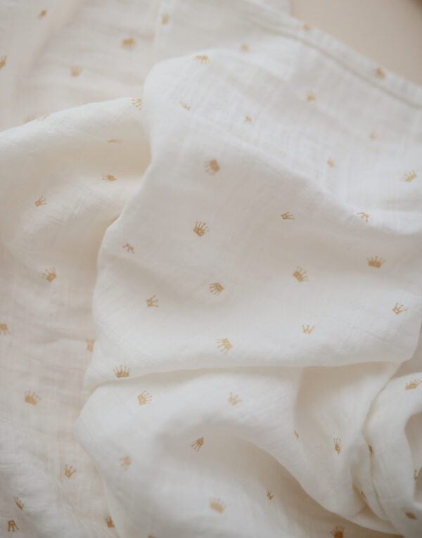 Mushie - Swaddle Crown, big sized, organic cotton