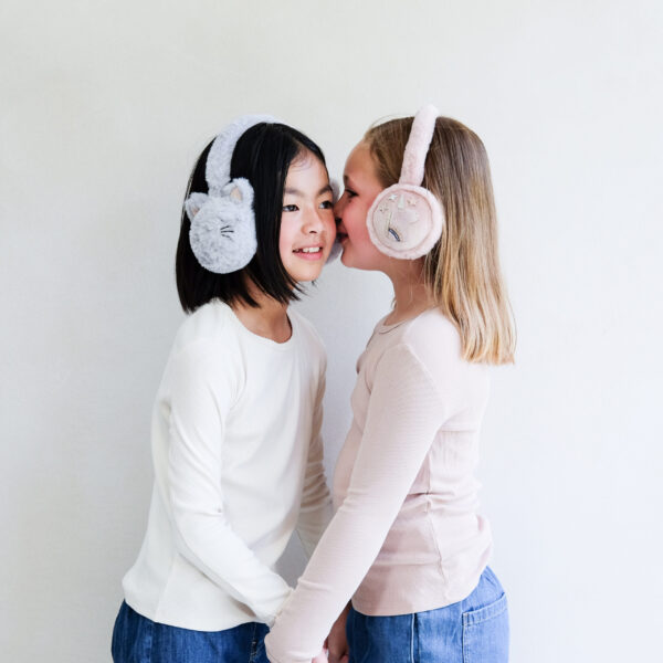 Mimi & Lula - kitty cat earmuffs and unicorn earmuffs 4