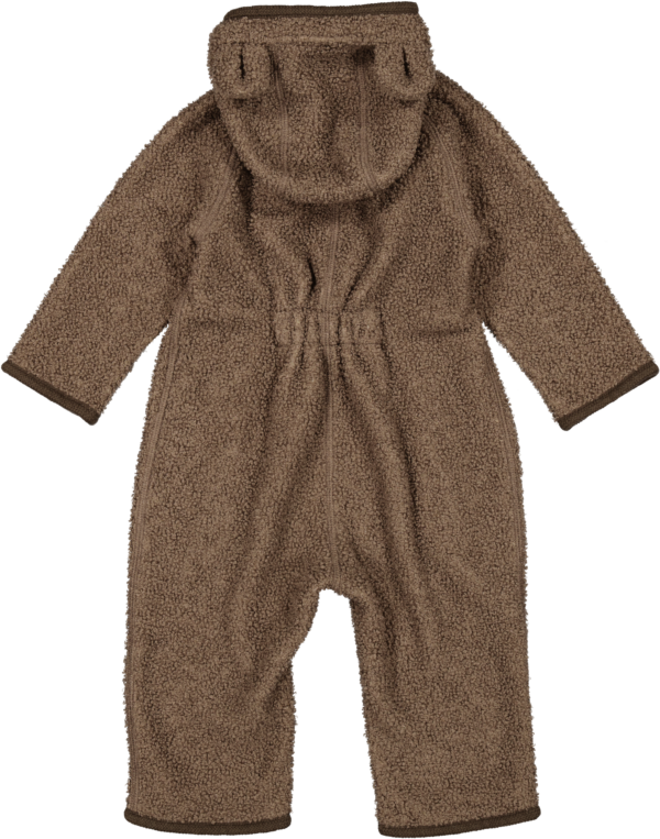 MarMar Copenhagen - Robert Suit Teddy fleece Terre, soft, brown, one piece, winter