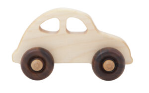 Wooden Toys - 30's car Wooden Toys - Montessori playground, baby and kids, natural wood