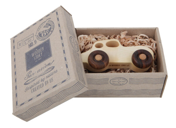 Wooden Toys - retro car Wooden Toys - Montessori playground, baby and kids, natural wood