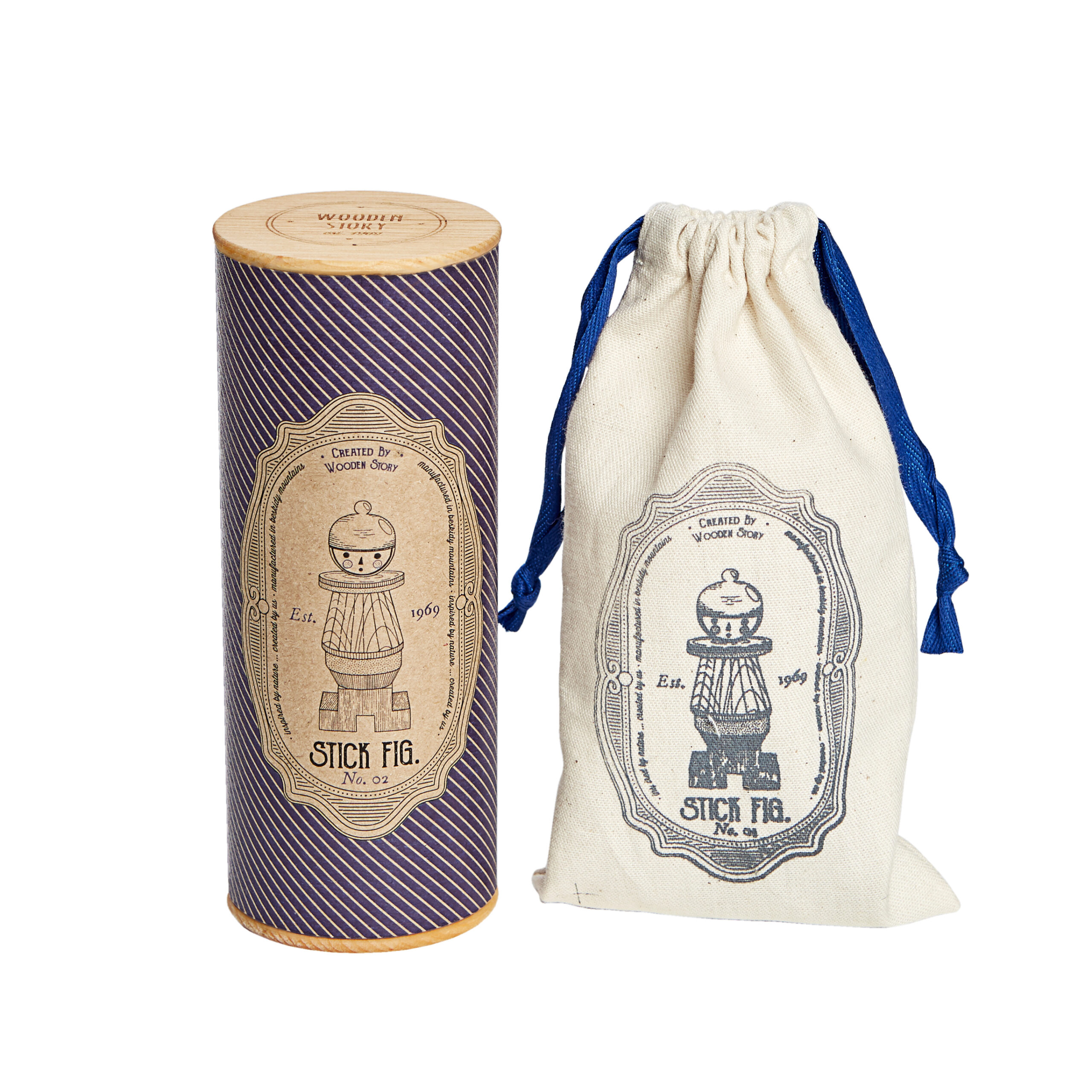 Wooden Toys - Montessori Stacking toy Stick Fig. No 02 , playground, baby and kids, natural wood