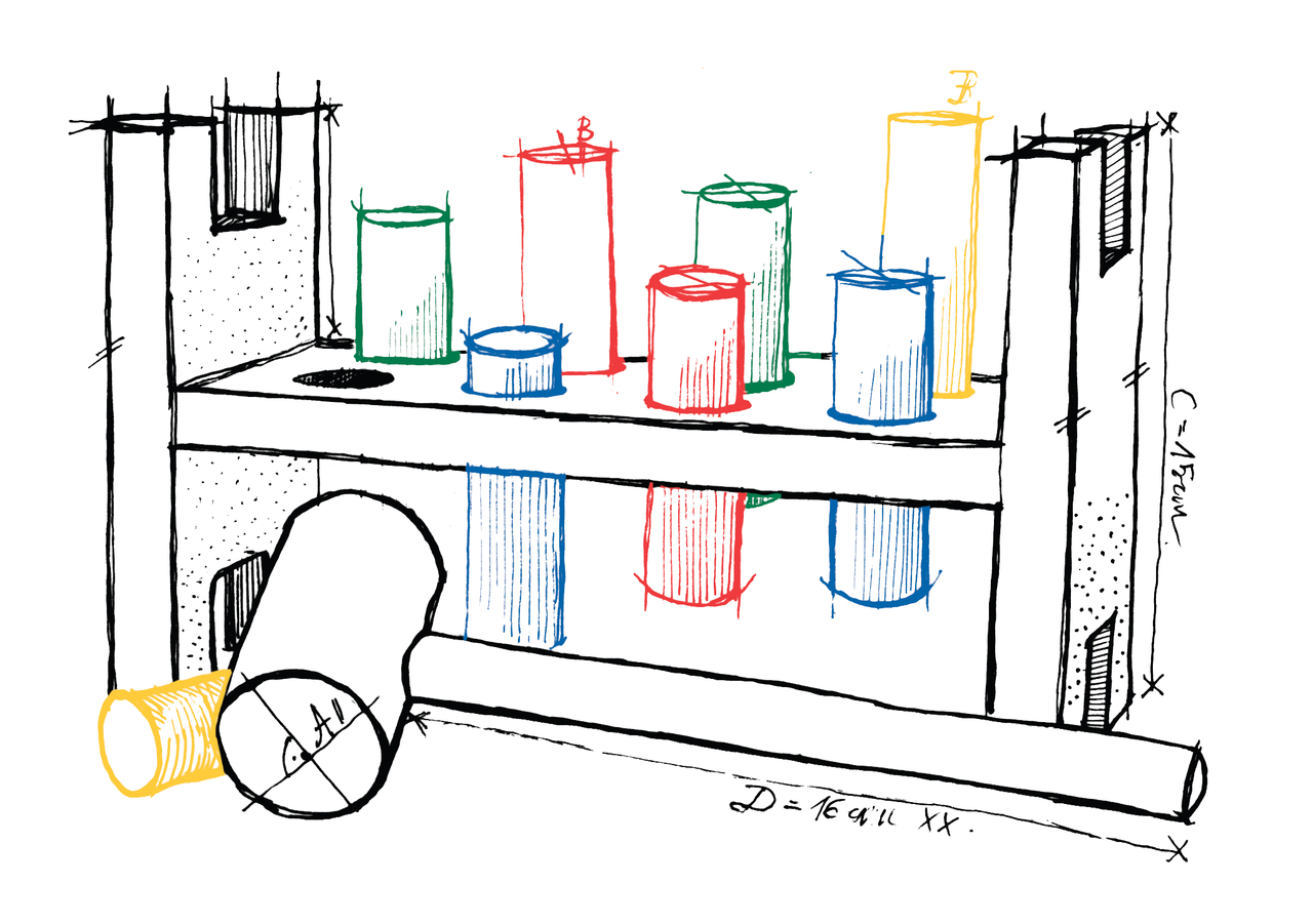 Wooden Toys - Montessori Rainbow pound-a-peg, playground, baby and kids, wood toys