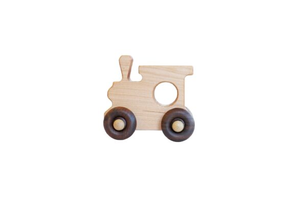 Wooden Toys - Locomotive Wooden Toys - Montessori playground, baby and kids, natural wood
