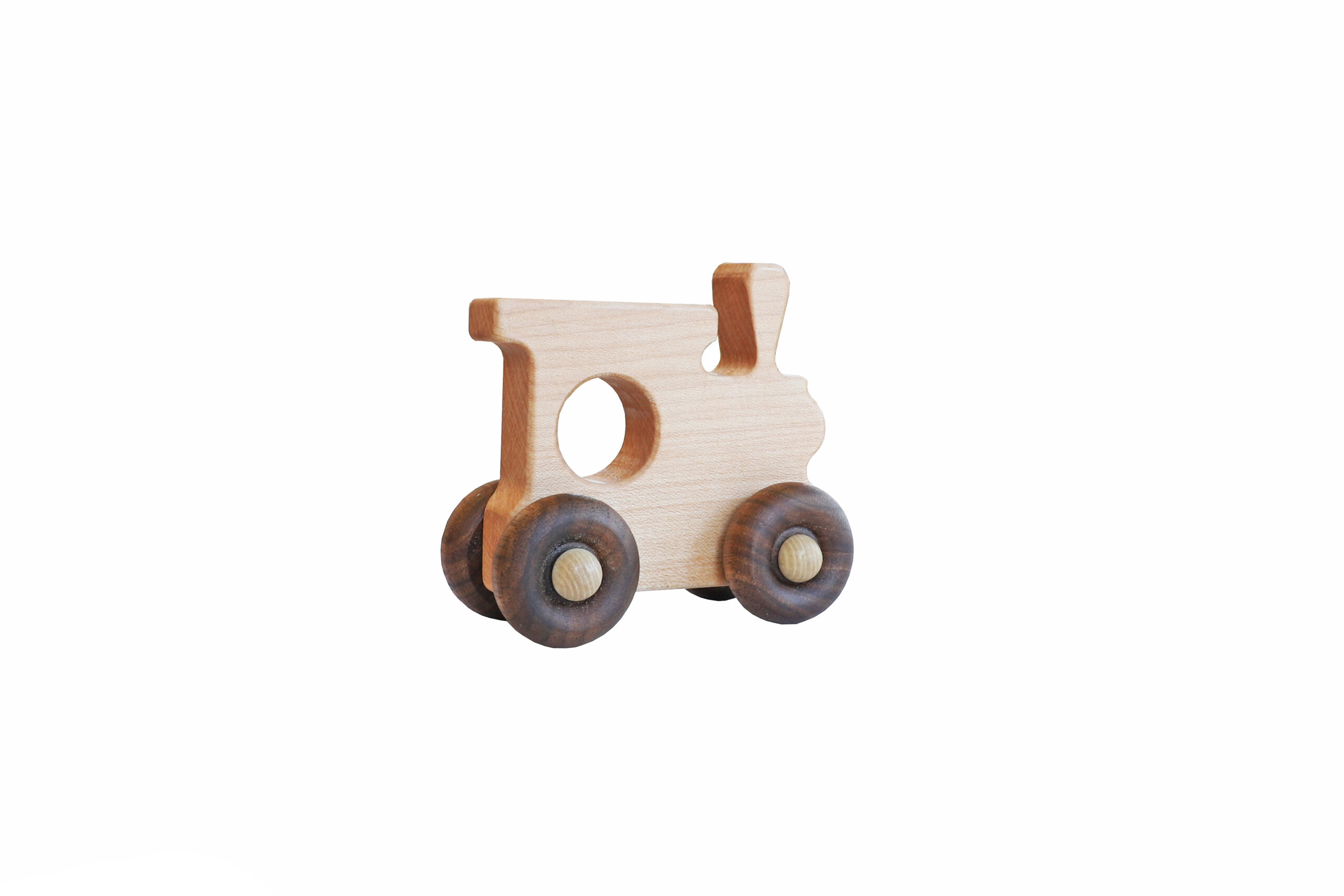 Wooden Toys - Locomotive Wooden Toys - Montessori playground, baby and kids, natural wood