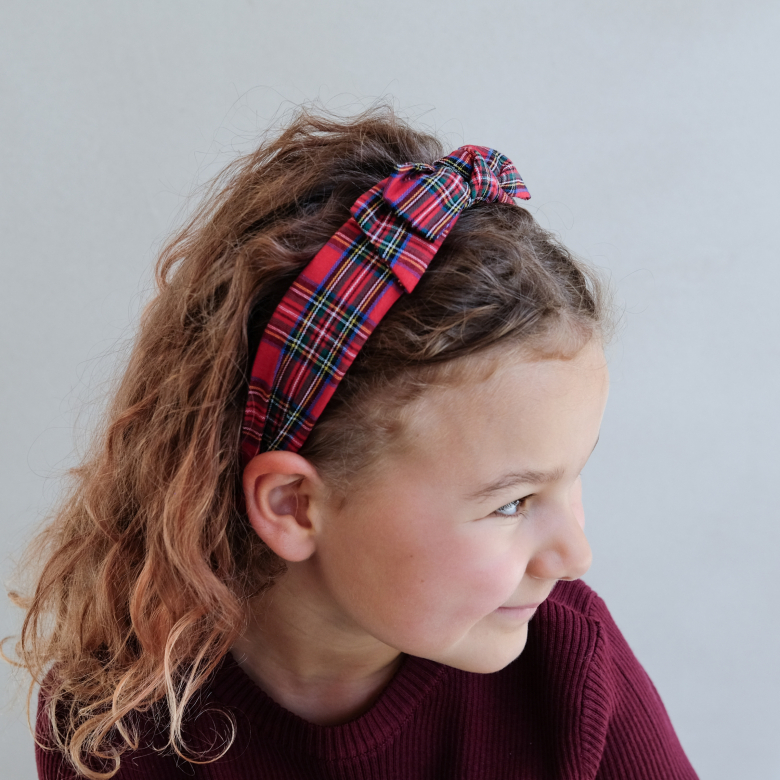 Mimi & Lula - Tartan Edie alice, very soft headband