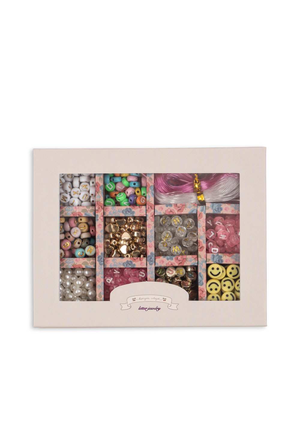 Konges slojd - ABC Jewelry Set Multi color, kids, playground, bijoux