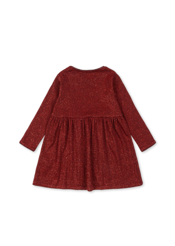 Konges Slojd - glitter red dress, Christmas, elegant, cherry