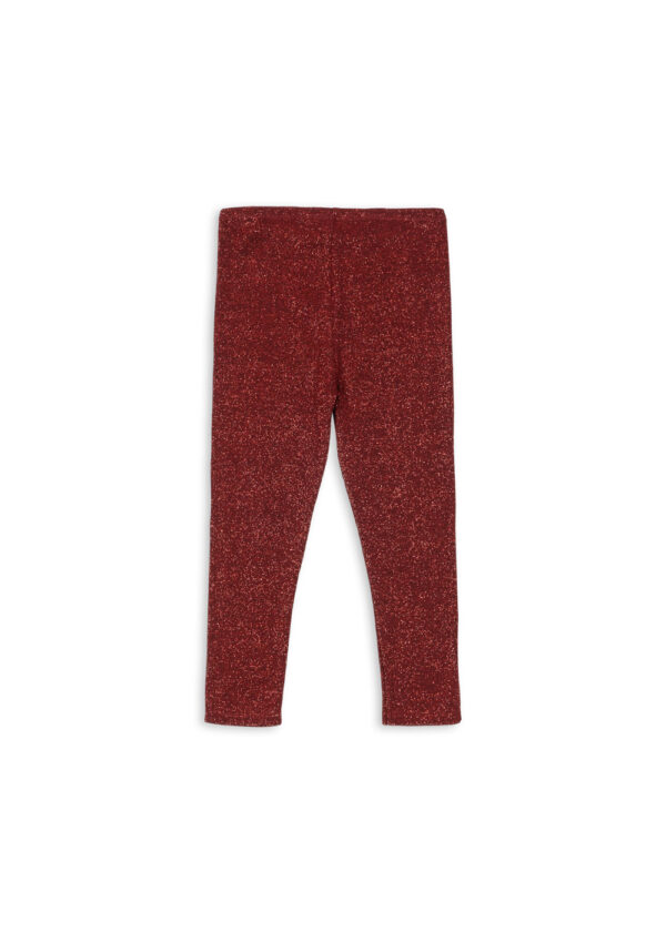 konges slojd - glitter red leggings, Christmas, elegant
