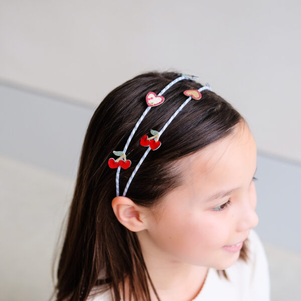 182069 10 RED CHERRIES DOUBLE ALICE