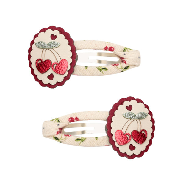 182070 14 SCALLOP FRAMED CHERRIES CLIC CLACS