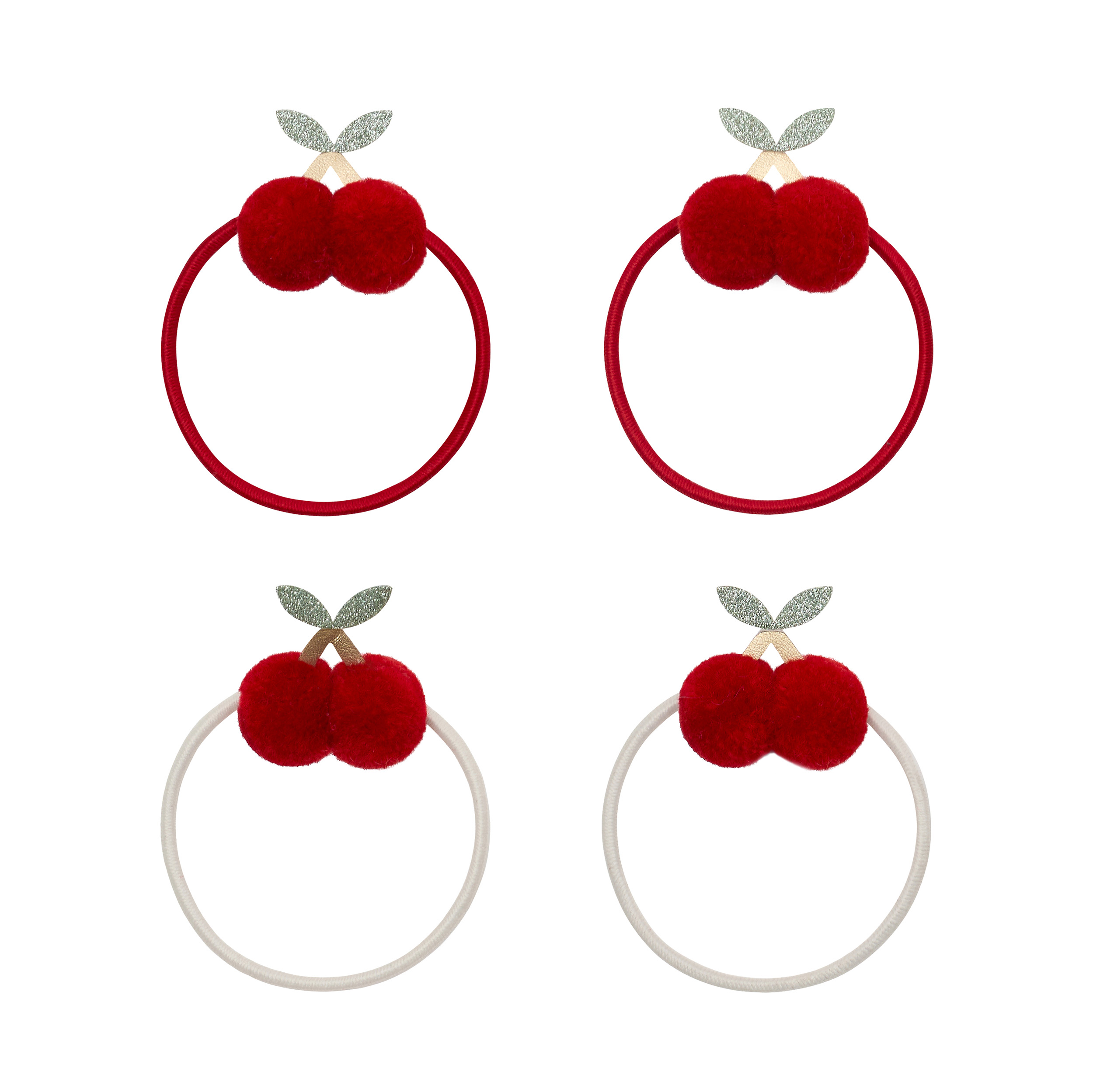 182073 14 POM POM CHERRIES PONIES