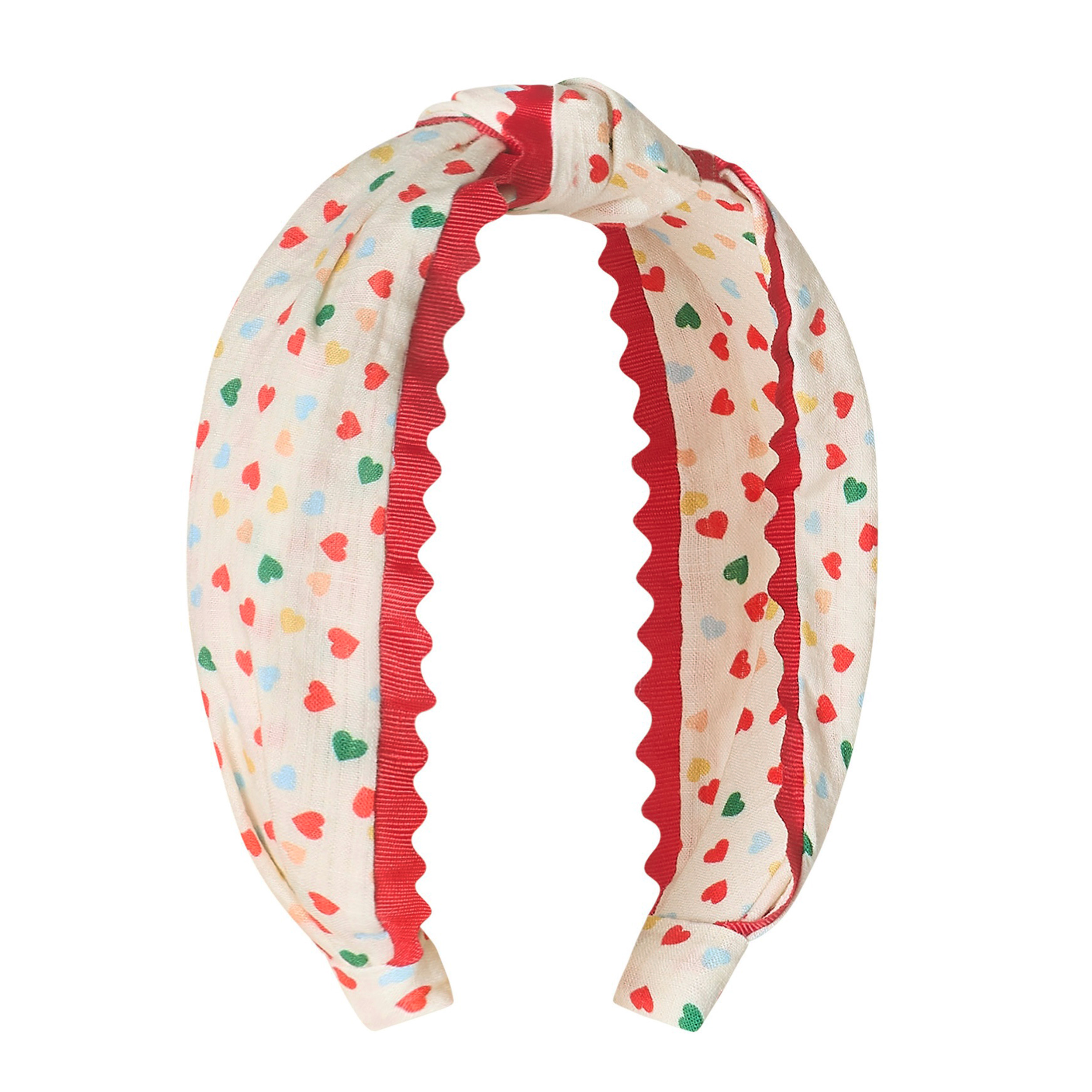 182082 32 HEART PRINT KNOTTED ALICE