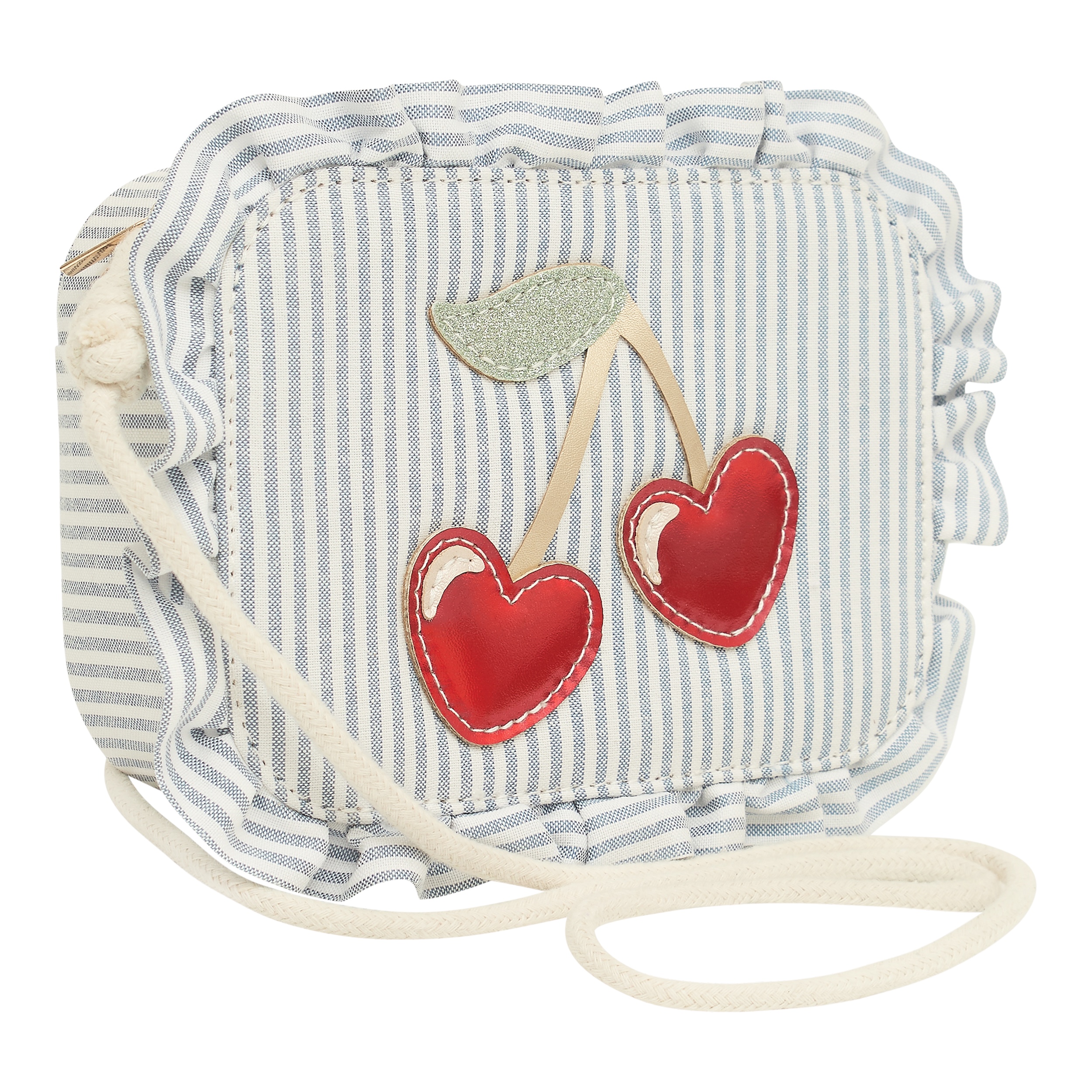 183004 10 STRIPED CHERRY BAG