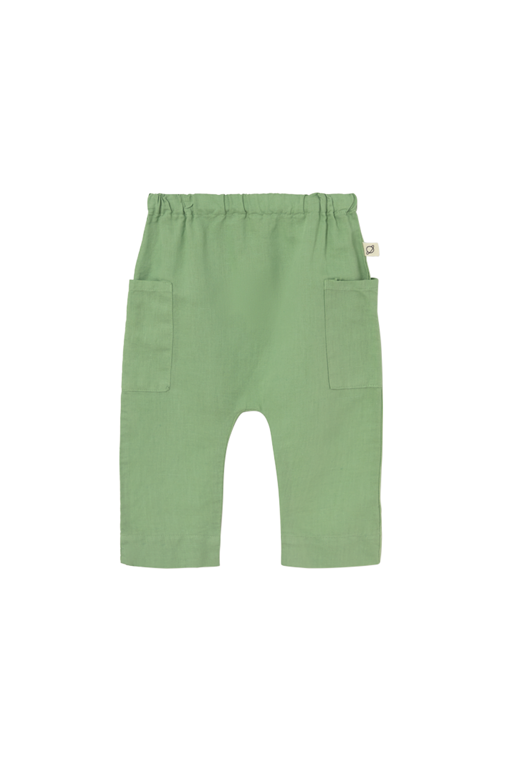 EVAN265s6 green cotton linen