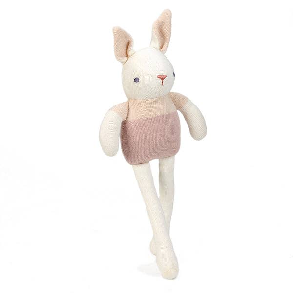 Baby threads cream bunny organic doll 35cm