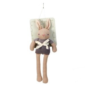 Baby threads taupe bunny organic doll 35cm